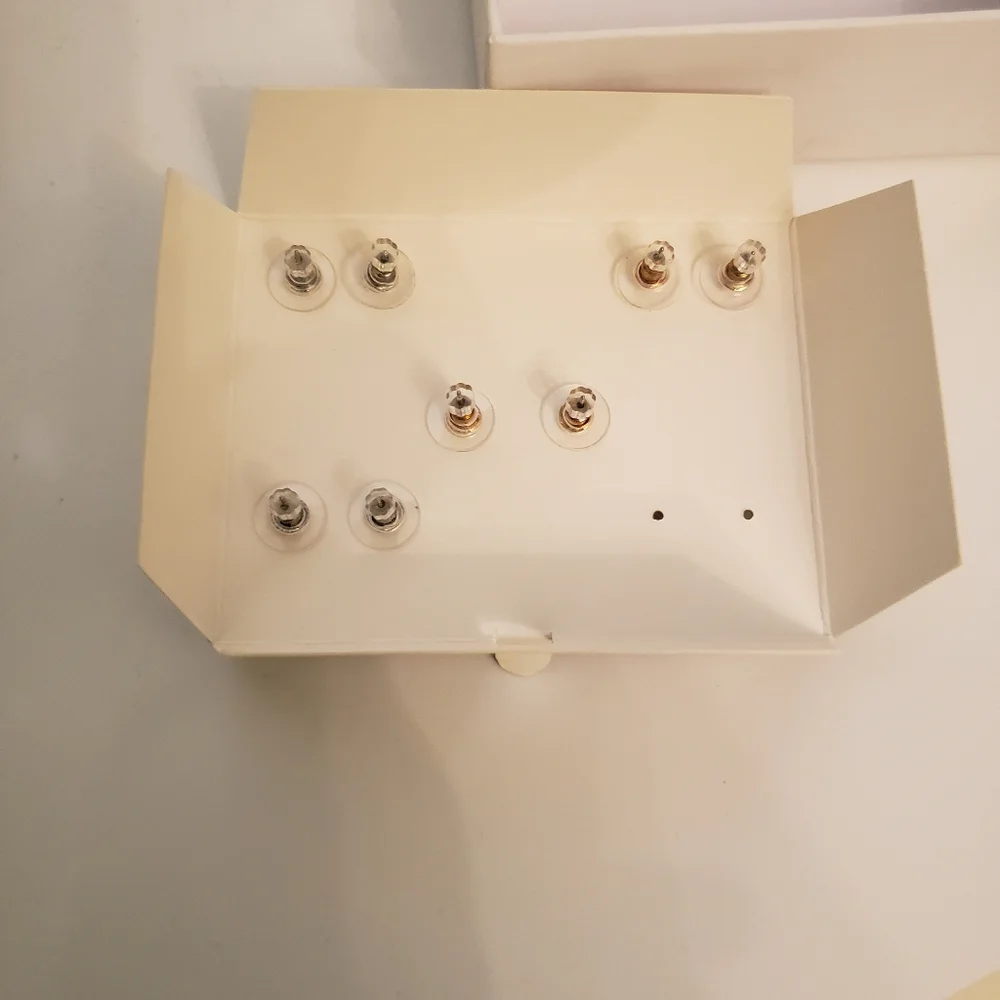 Mixit glityery earrings set of 4 new mix it‎